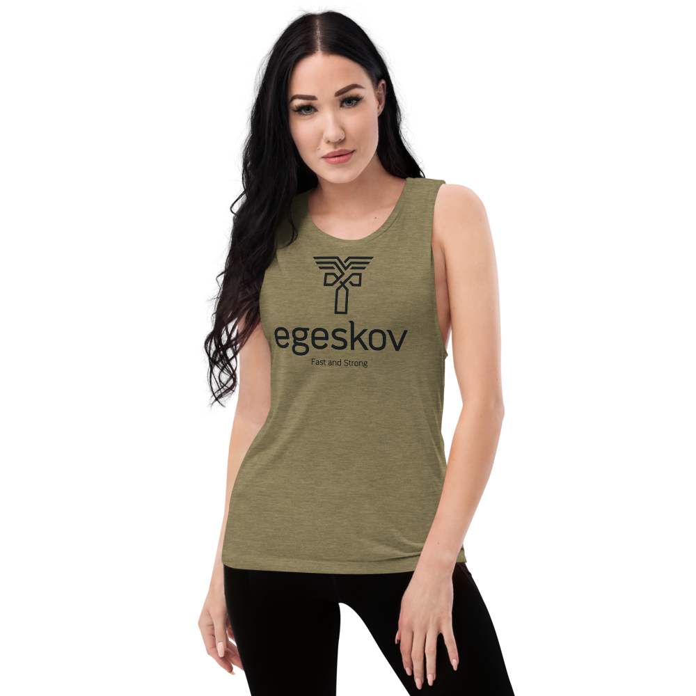 Ladies’ Muscle Tank (Available in 5 colors)