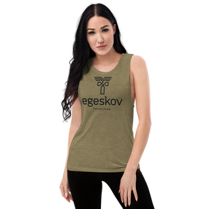 Ladies’ Muscle Tank (Available in 5 colors)
